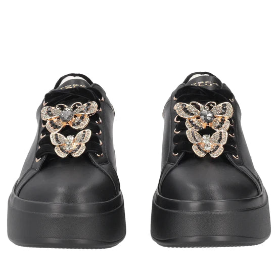 Sneaker Tosca Blu SF2502S023 Dazzling con farfalle gioiello colore nero