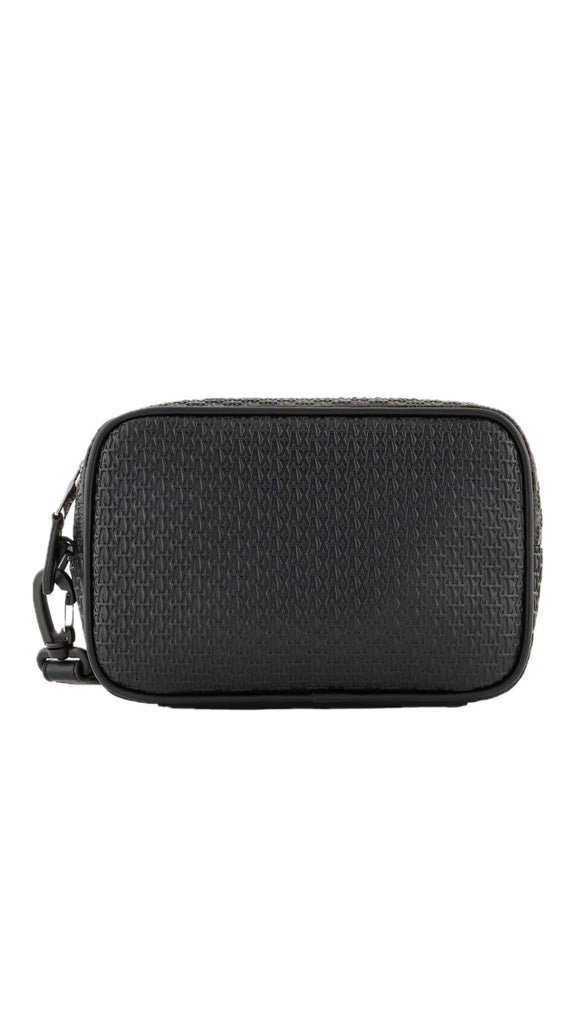 Pochette Armani Exchange AF11928 Uomo logo Nero
