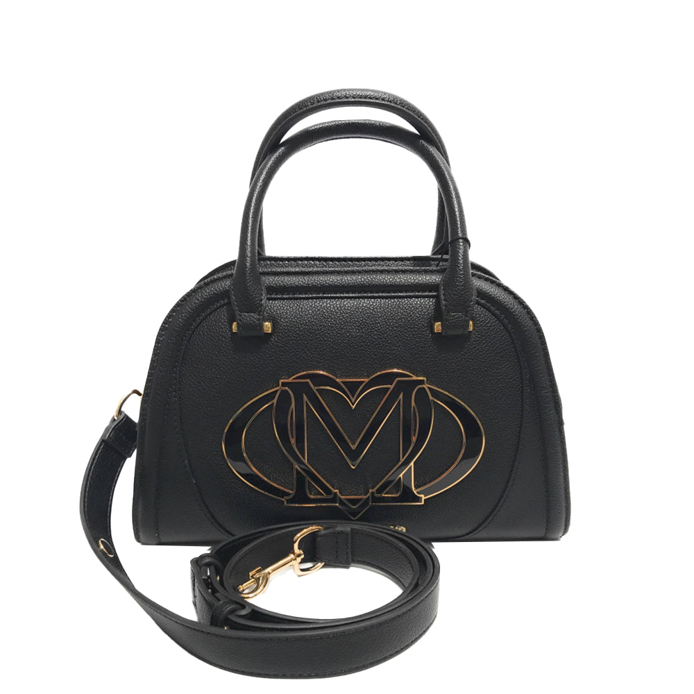 Borsa Love Moschino JC4006 Bauletto logo smaltato nero