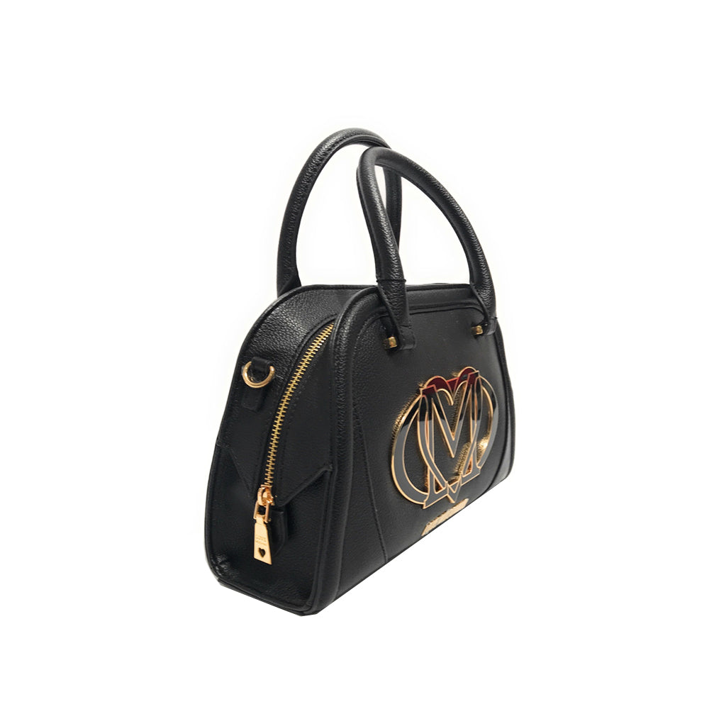 Borsa Love Moschino JC4006 Bauletto logo smaltato nero