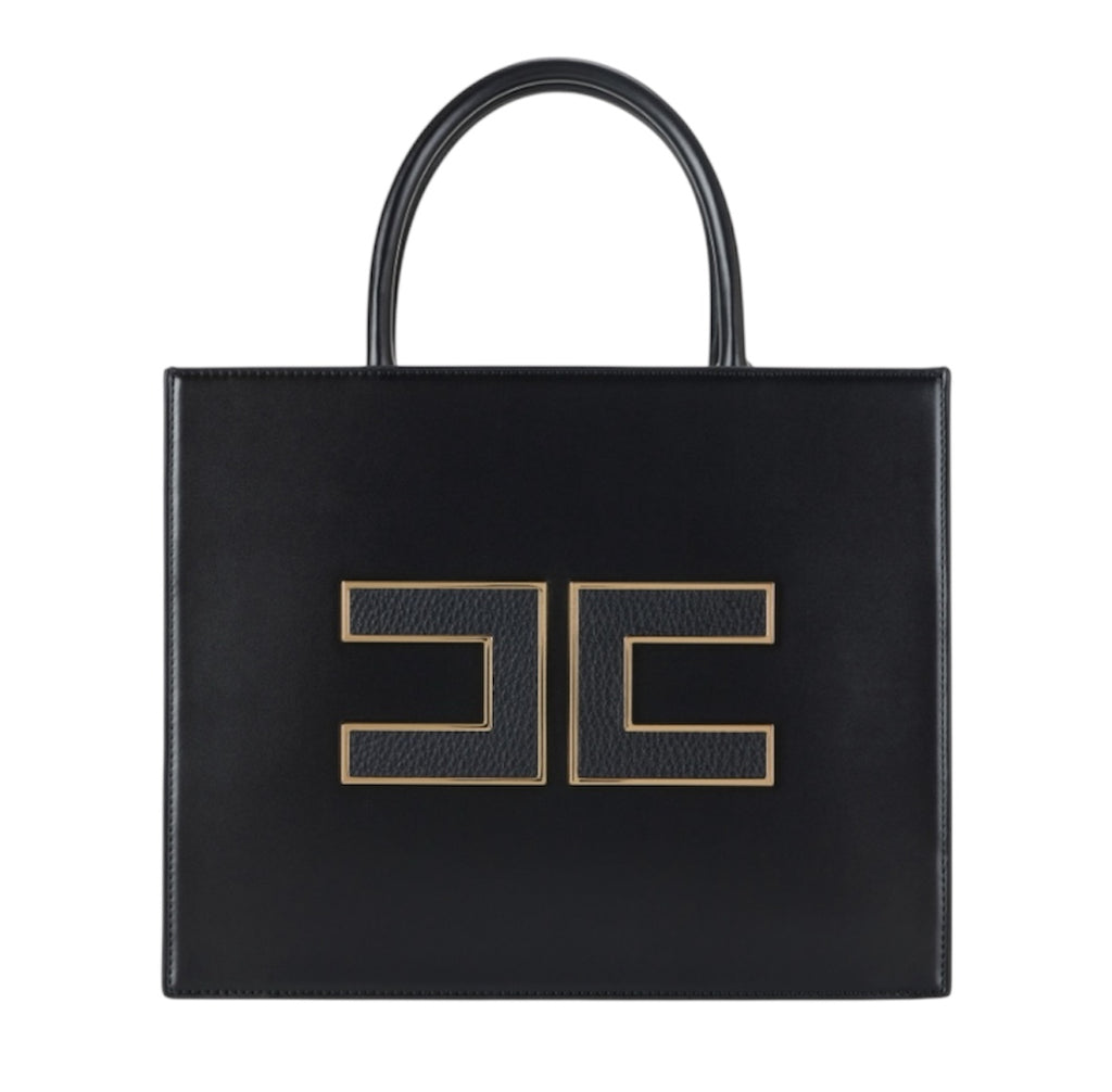 Borsa Elisabetta Franchi BS32A56E2 Tote grande con logo
