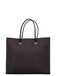 Borsa Elisabetta Franchi BS82A52E2 Tote grande in rafia jacquard