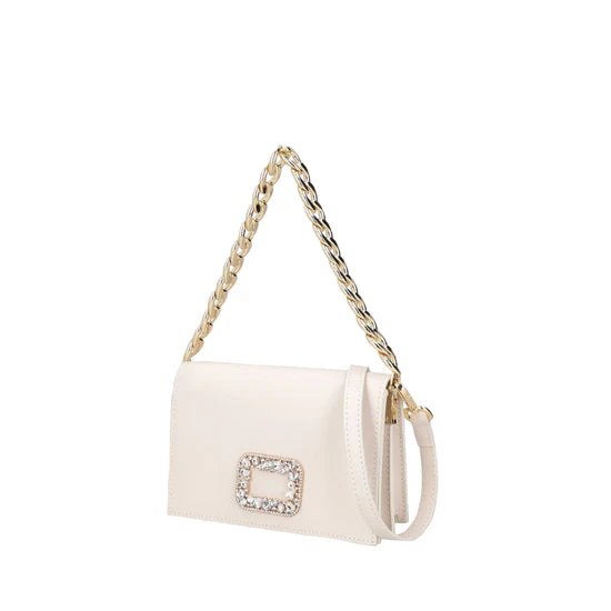 Borsa Tosca Blu TS2583B08 Tracollina Denise con accessorio gioiello