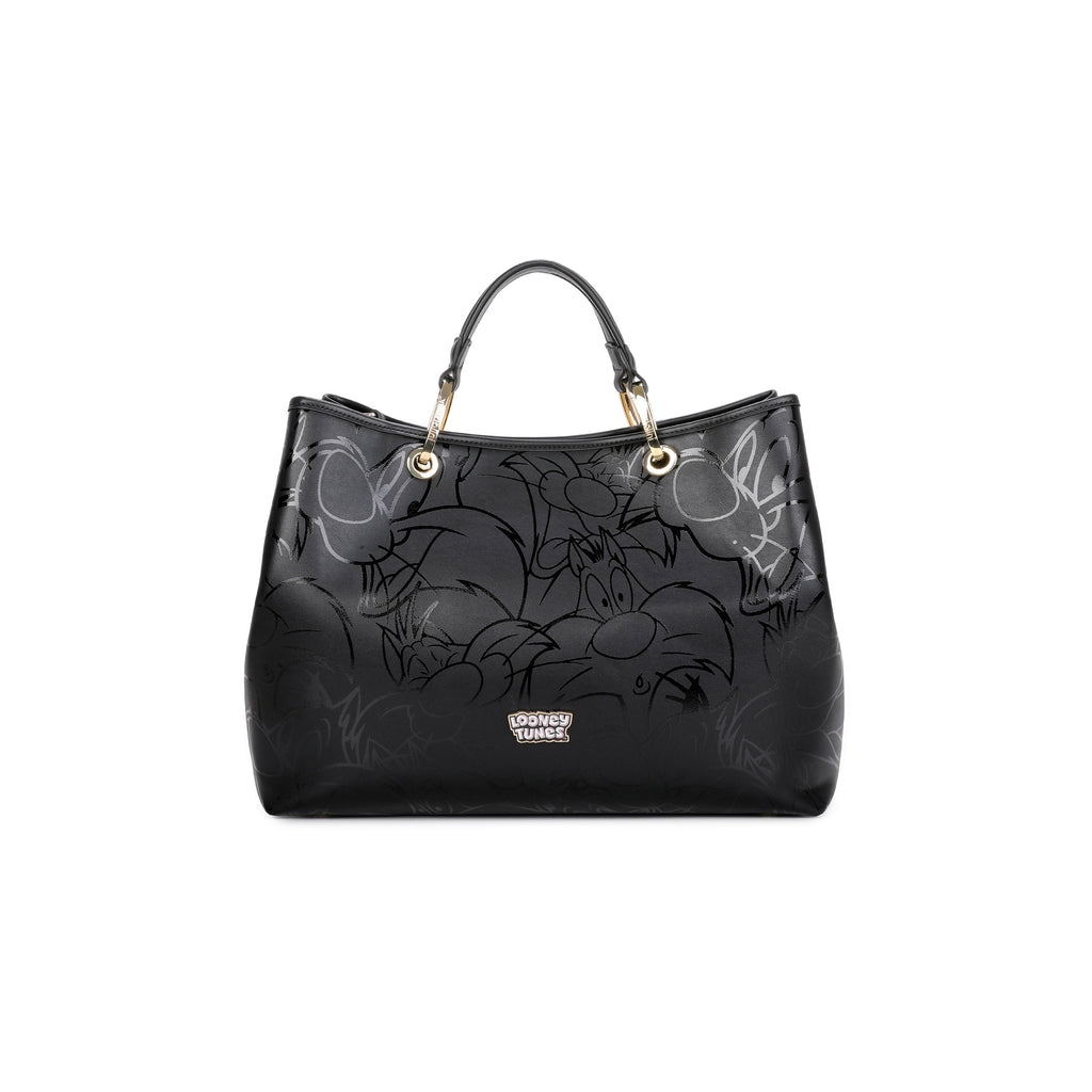 Borsa Braccialini Beth LT233 Tote Big Gatto Silvestro