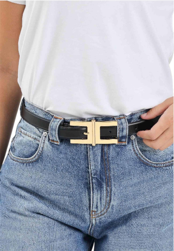 Cintura Elisabetta Franchi CT57S57E2 con fibbia logo