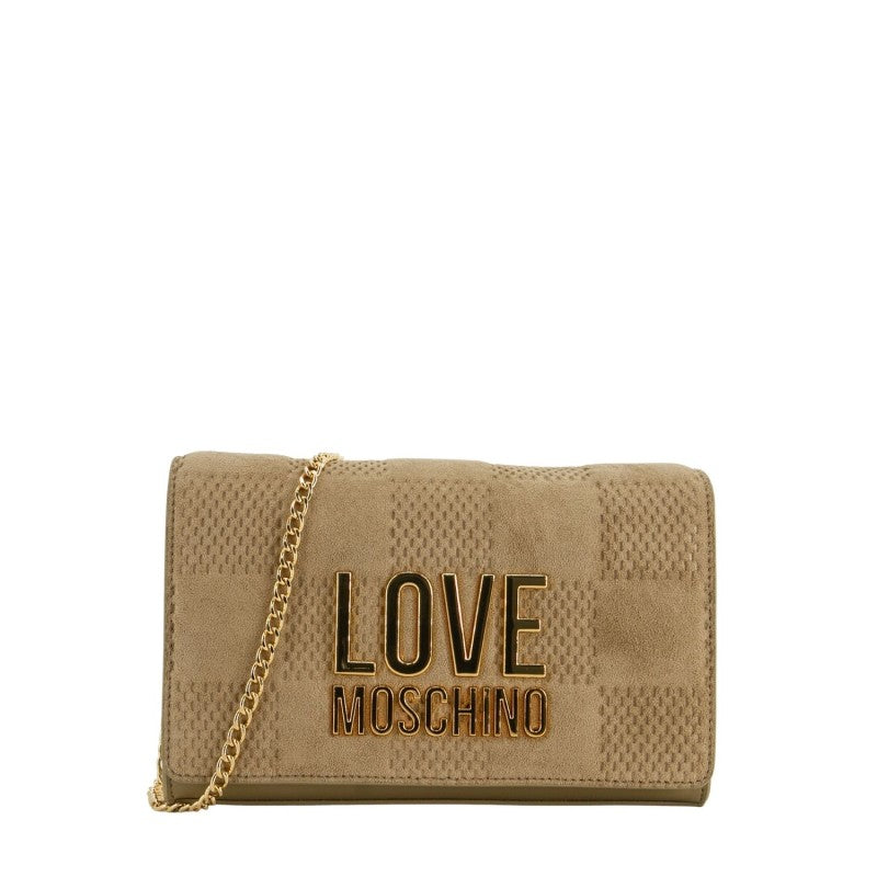 Borsa Love Moschino JC4127 Pochette Pu Velour Logo Lettering