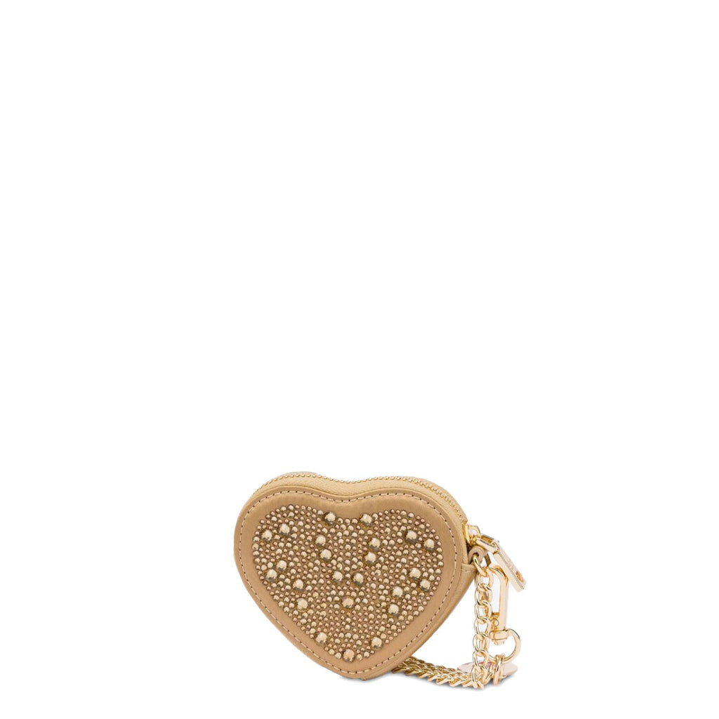 Portachiavi  Love Moschino JC6450 Cuore potatutto con strass