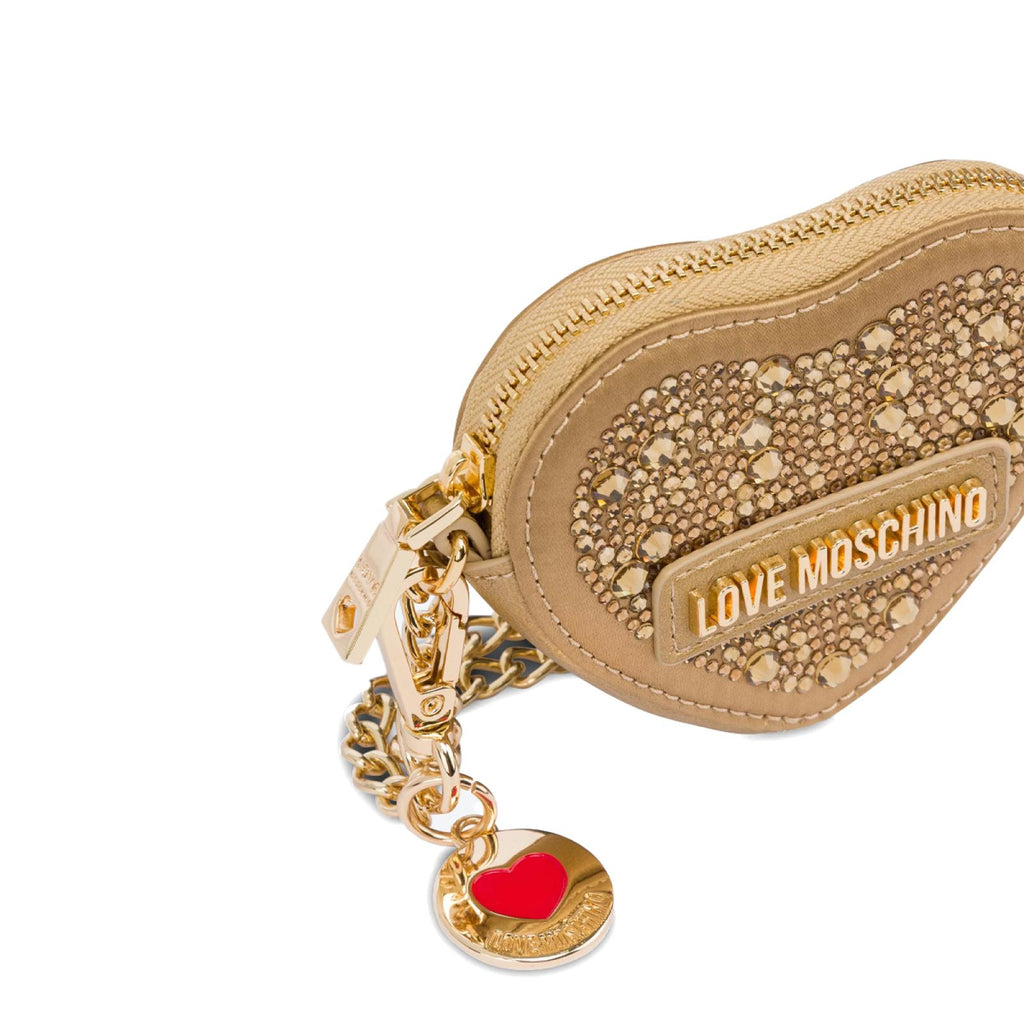 Portachiavi  Love Moschino JC6450 Cuore potatutto con strass