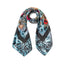 Foulard Braccialini BFR334 Grafica animalier Blu
