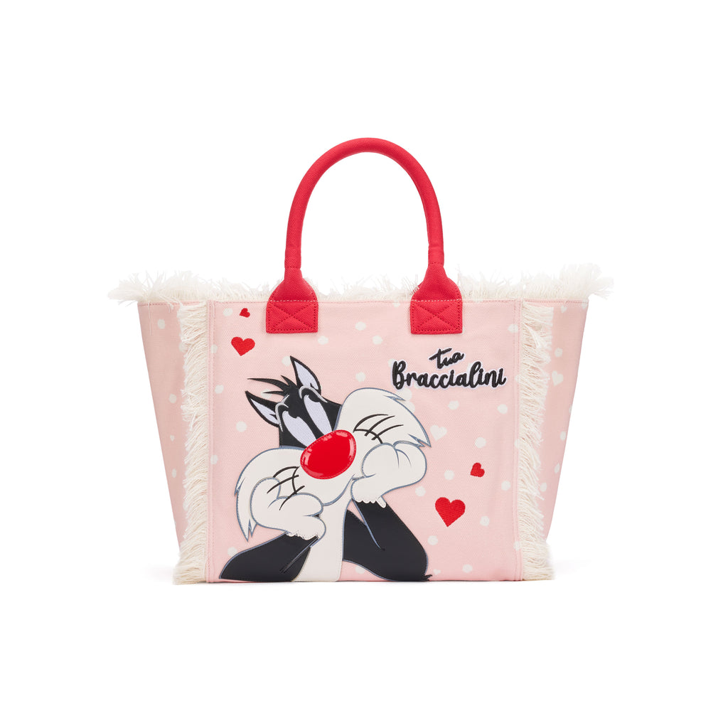 Borsa Mare Braccialini Summer Looney Tunes
