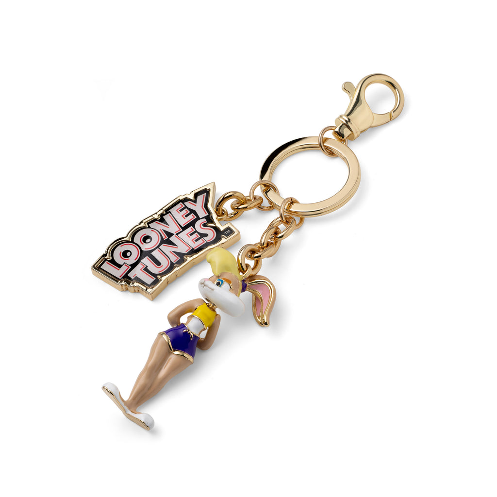 Portachiavi Braccialini Looney Tunnes smaltati in metallo