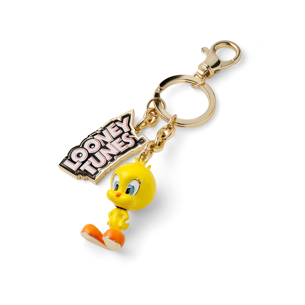 Portachiavi Braccialini Looney Tunnes smaltati in metallo