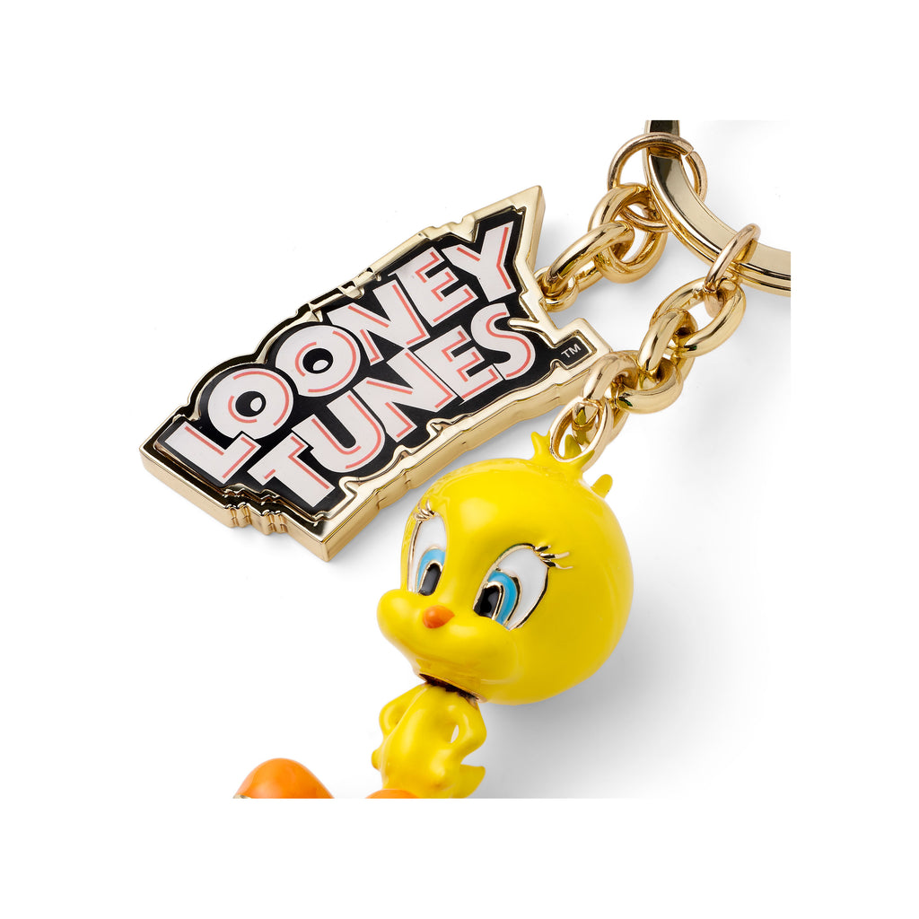 Portachiavi Braccialini Looney Tunnes smaltati in metallo