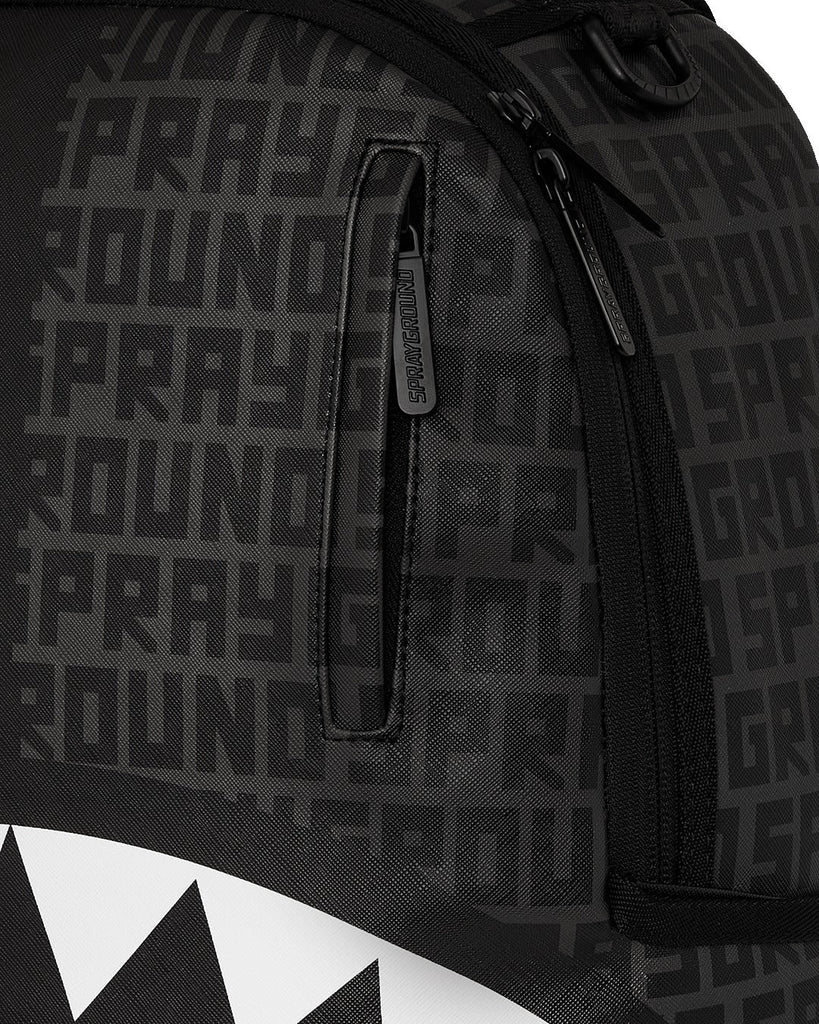 ZAINO SPRAYGROUND ART6249 SHARK CENTRAL SPLIT INFINITY DLXSV BACKPACK