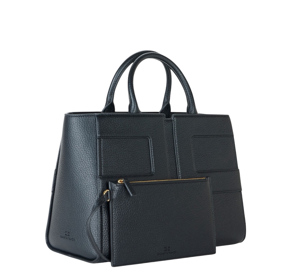 Borsa Elisabetta Franchi BS34A56E2 tote grande con logo