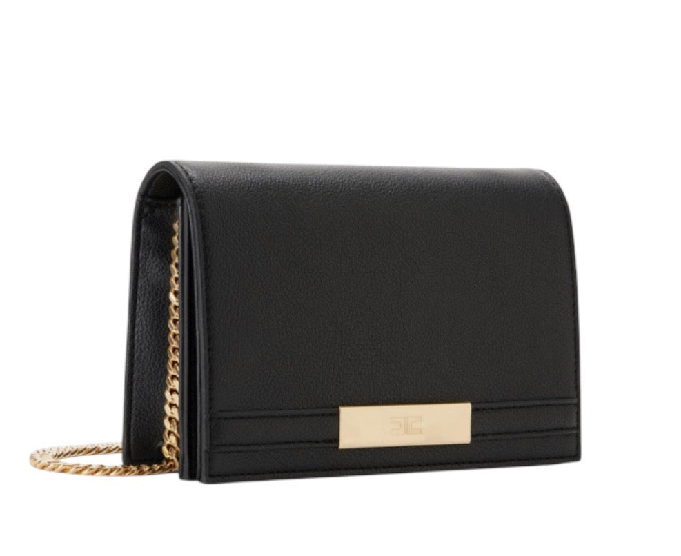 Borsa Elisabetta Franchi BS40A56E2 Tracolla con catena groumette