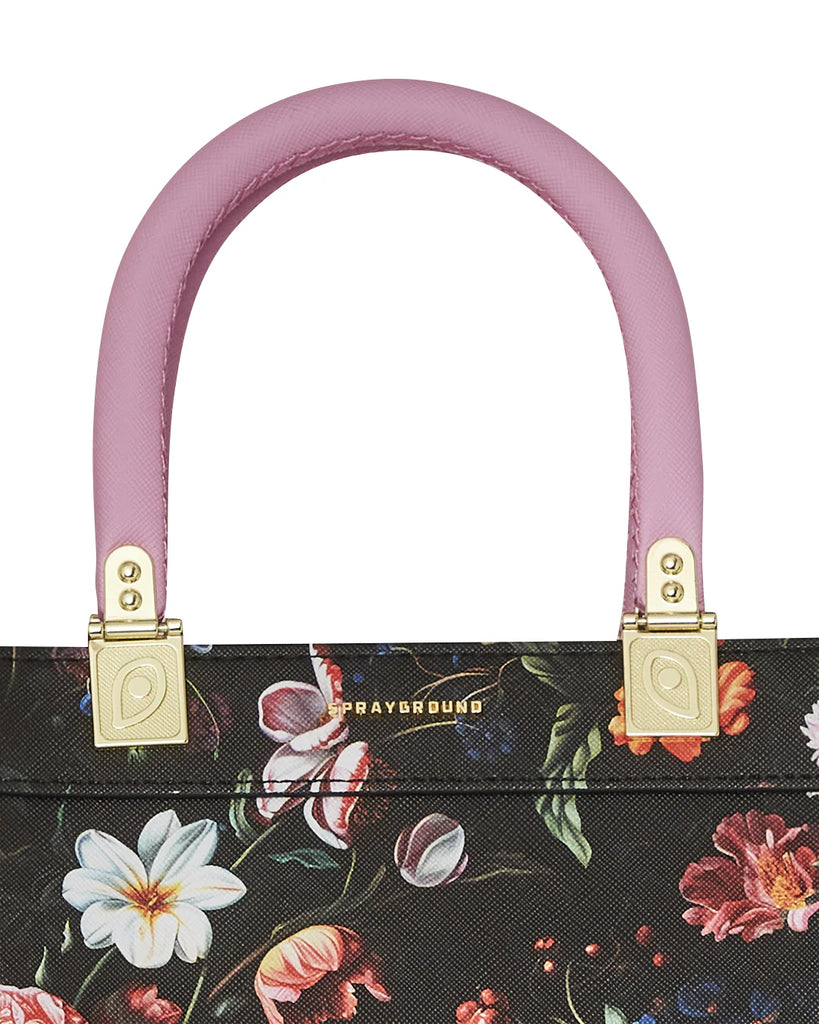 Borsa Sprayground Tote Bag PINK FLOWERS TOTE