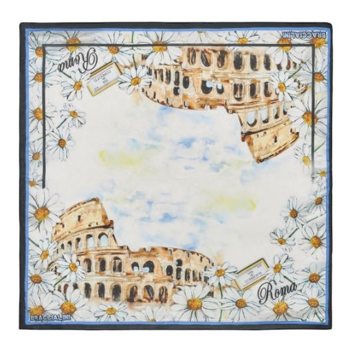Foulard Braccialini BFR360 Grafica Roma