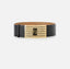 Cintura Elisabetta Franchi CT34S42E2 alta in pelle con fibbia smaltata