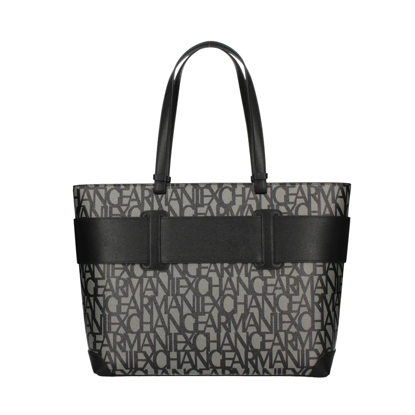 Borsa Armani Exchange Art949127 Shopping Bag Logata B/Color