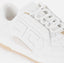 Scarpe Sneakers Elisabetta Franchi SA28G41E2 in pelle con logo ricamato