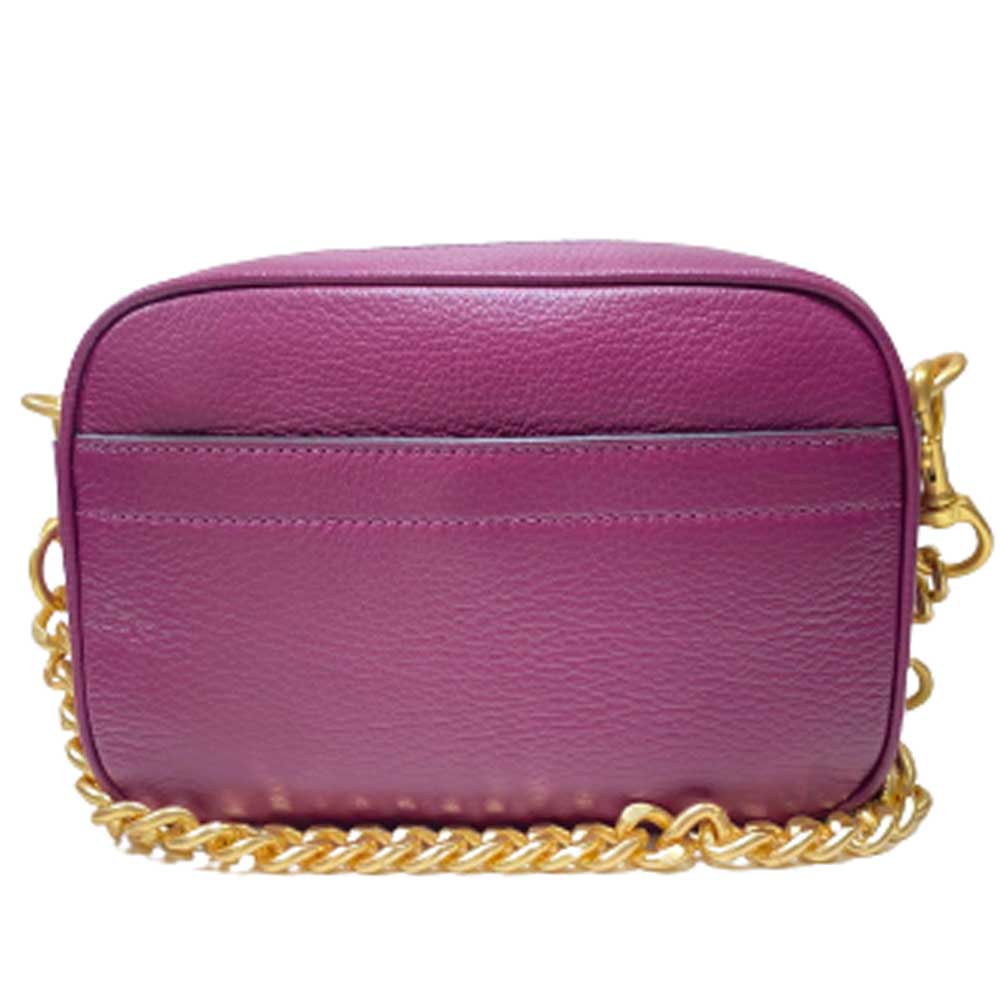 Borsa Moschino Couture art 7475 camera bag lettering logo borgogna