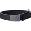 Cintura Armani Exchange art 951348 2F823 nera con placca grigia