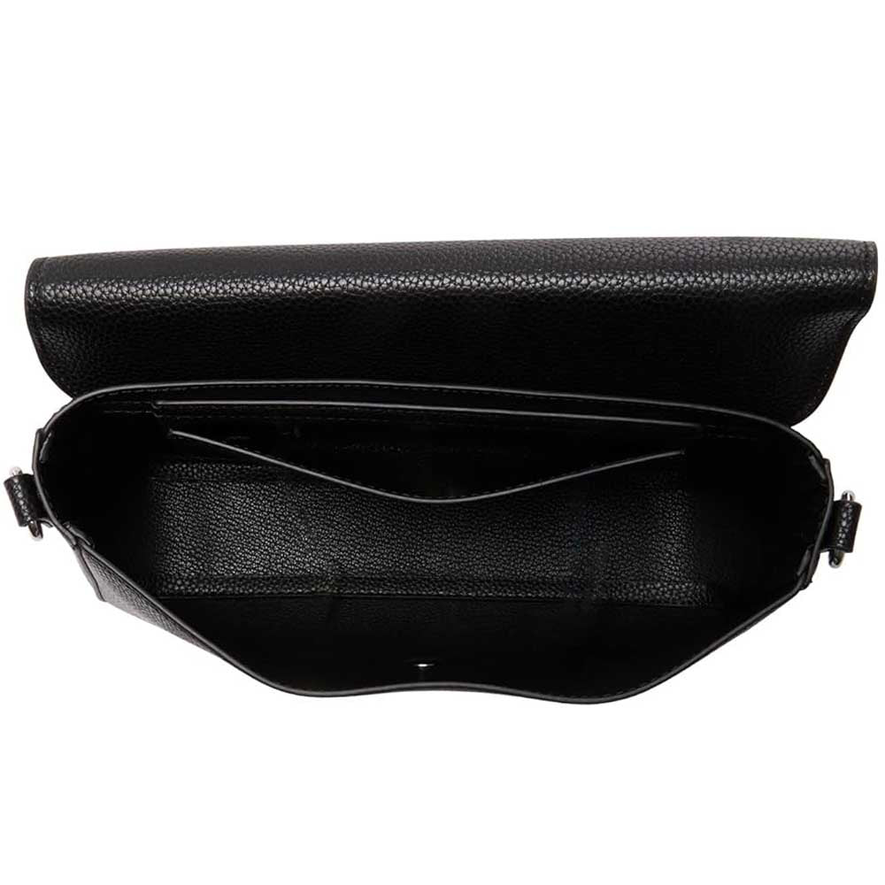 Borsa Armani Exchange art 942912 CC783 nera con tracolla in tessuto