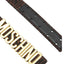Cintura Moschino Couture art 8001 in tessuto jacquard marrone