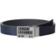 Cintura Armani Exchange art 951335 2F810 reversibile blue navy/grey