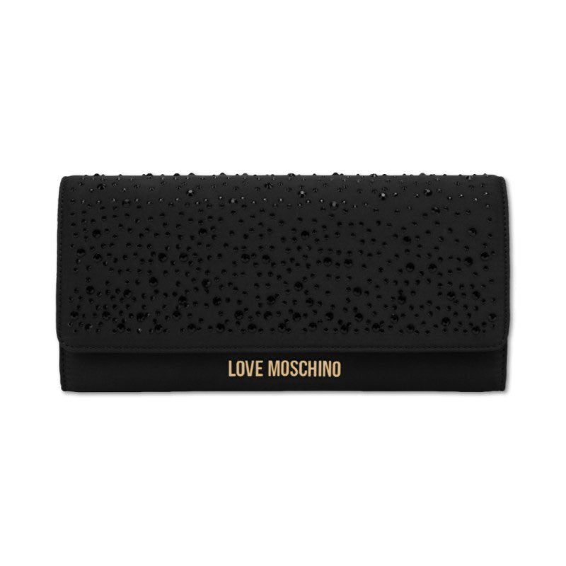 Borsa Love Moschino JC4072 Pochette Satin Stone con strass
