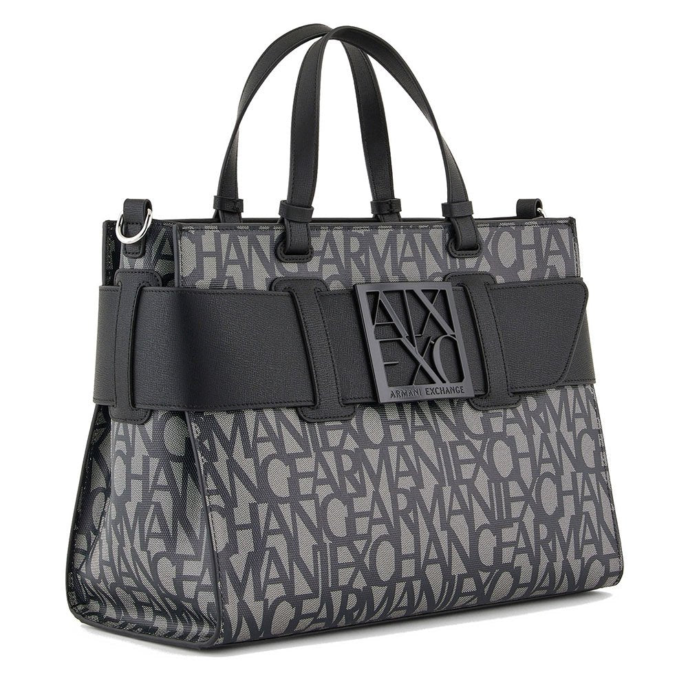 Borsa Armani Exchange Art 942689 Big Tote Logata