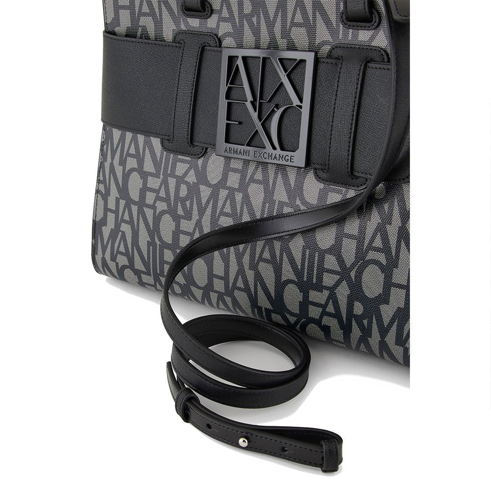 Borsa Armani Exchange Art 942689 Big Tote Logata