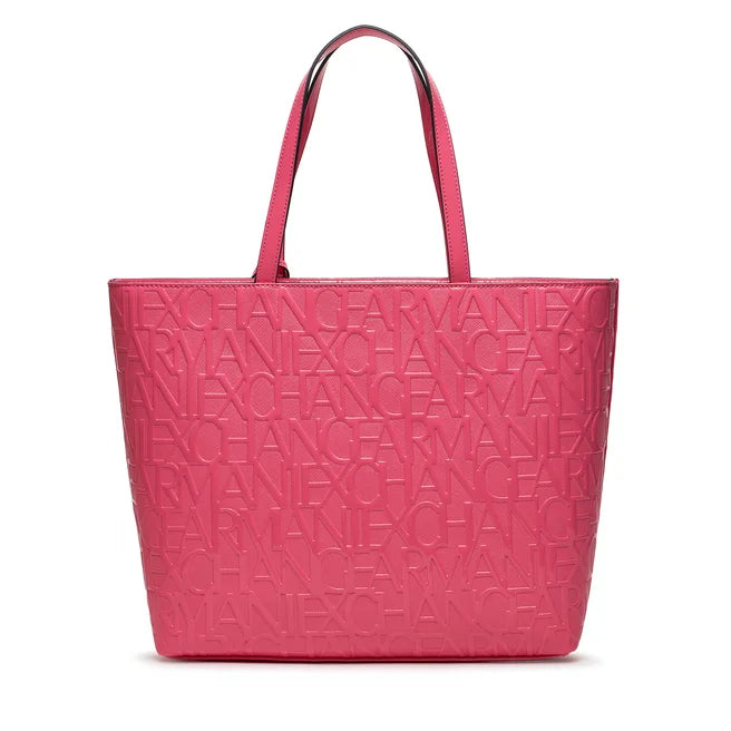 Borsa Armani Exchange Art 942650 shopper logo vernice
