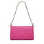Borsa Love Moschino JC4054 Pochette con tracolla Quilted matelasse fuxia