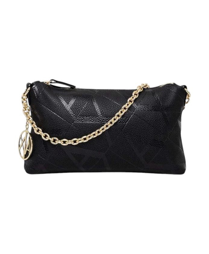 Borsa Armani Exchange 949188 4F784 Tracolla Logo Maxi Nera