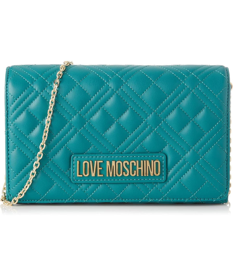 Borsa Love Moschino JC4079 Pochette  Matelasse con tracolla dorata