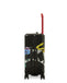 TROLLEY SPRAYGROUND SNAKES ON A BAG CARRY ON NERO