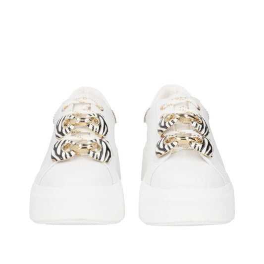 Sneaker Tosca Blu SS2403S047 vanity con fiocchi gioiello