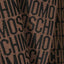Sciarpa Moschino Couture art 9353 sciarpa marrone logata
