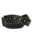 Cintura Pash Bag By L'Atelier Du Sac Donna 10344-DYN-W0C nera con borchie oro