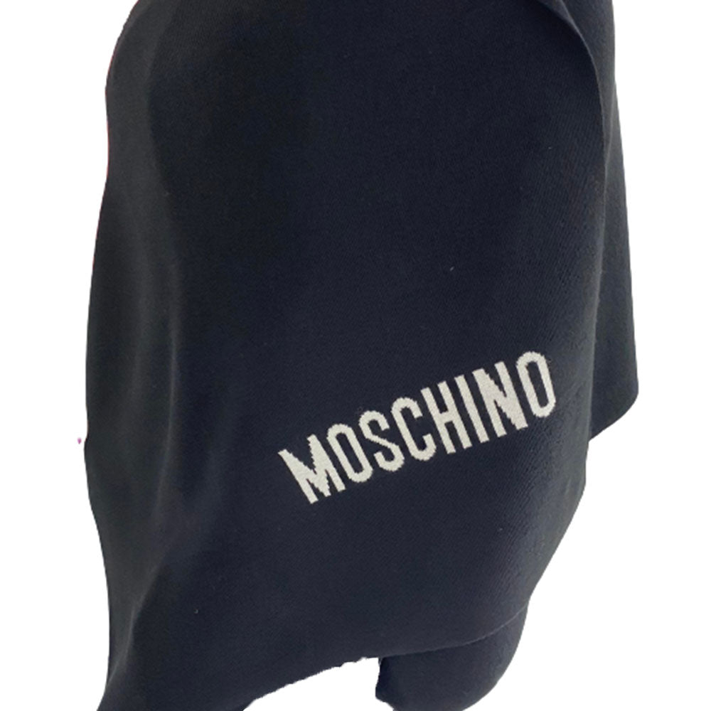Sciarpone Moschino art 30638 striscia con logo