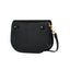 Borsa Moschino Couture art 7556 hobo bag in vitello nero logo lettering charms oro
