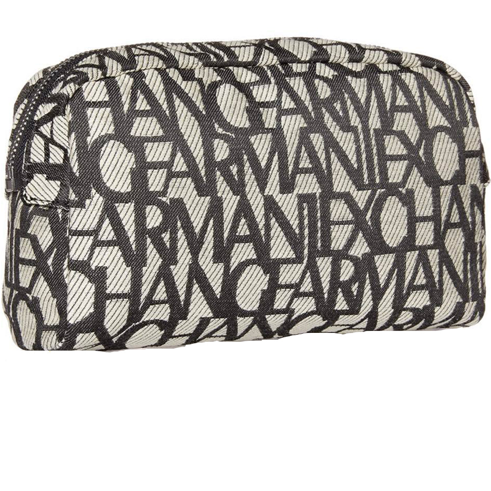 Pochette Armani Exchange art 948517 CC708 in tessuto logato