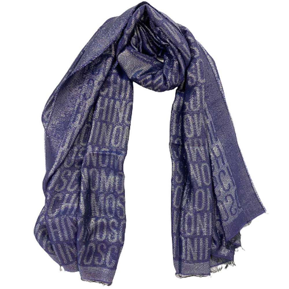 Stola Moschino Art 30691  M2490  logata lurex