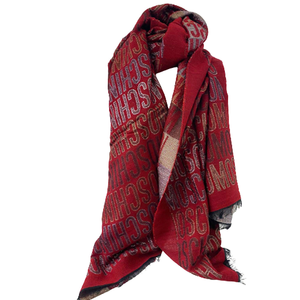 Stola Moschino art 30703 M3016logata in lurex