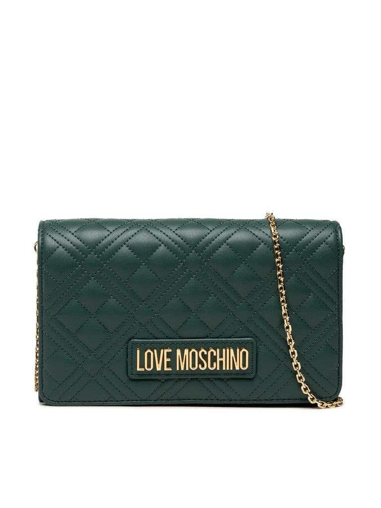 Borsa Love Moschino JC4079 Pochette  Matelasse con tracolla dorata