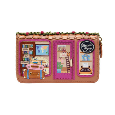 Portafoglio vendula medio F58283531 con Zip Voyage