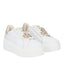 Sneaker Tosca Blu SS2502S010 Elettra con accessorio gioiello colore bianco/oro