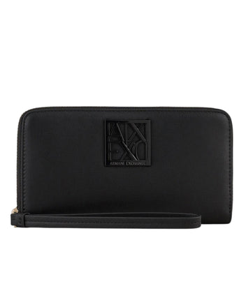 Portafoglio Armani Exchange 948486 Zip Around con placca